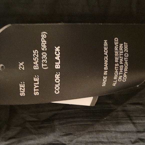 A.L.C. Black Button Down Shirt for Women, Size: 2X, NWT - Picture 8 of 9